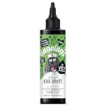 BUGALUGS Antiseptic Ear Drops 200ml – Ear Disinfection, Kills bacteria, Stops Odours, Scratching & Discomfort, Anti-fungal (Yeast), Veterinary-grade, for Dogs, Cats & all other animals