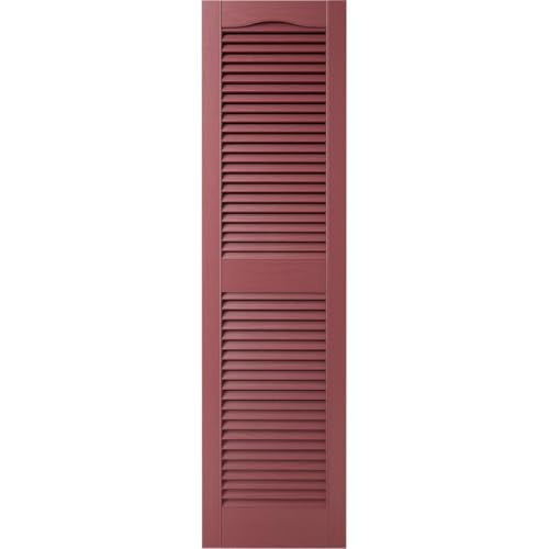 image for Ekena Millwork Lifetime Vinyl LL1S14X05200WN Standard Cathedral Top Ce