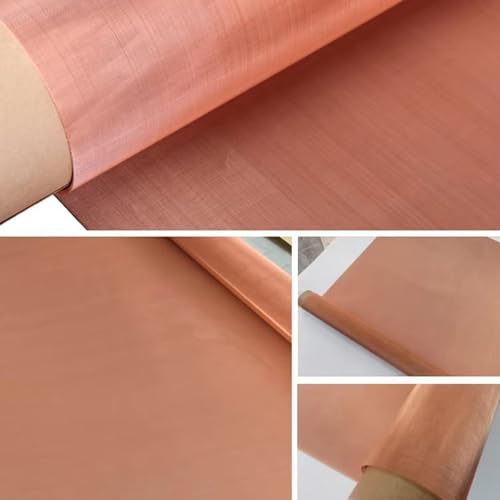 Malla de cobre puro contra plagas e interferencias, tejido protector de 30 mesh 4