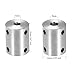 4Pcs 5mm to 8mm Rigid Motor Shaft Coupling Coupler Sleeve Coupling Adapter for 3D Printers RC Motor Accessories