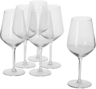 alpina Kieliszki do wina - zestaw kieliszków do wina czerwonego - 53 cl - 6 sztuk