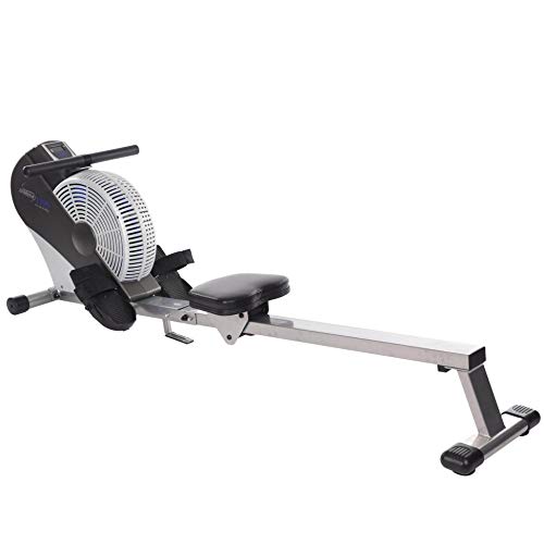 Image of Stamina ATS Air Rower Machine with Smart Workout App - Foldable Rowing Machine with Dynamic Air Resistance for Home Gym Fitness - Up to 250 lbs Weight Capacity