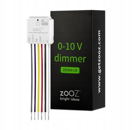 Zooz 700 Series Z-Wave Plus 0-10 V Dimmer ZEN54 | Z-Wave Hub Required (Sold Separately) Zooz 700 Series Z-Wave Plus 0-10 V Dimmer ZEN54 | Z-Wave Hub Required (Sold Separately)