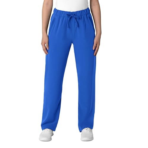 Wink Nova Women's Stovepipe High-Low Hem Scrub Pant, Royal, L by WINK - Used condition - US$20.87