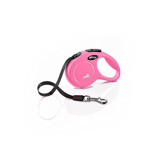 flexi New Classic XS Gurt 3 m pink für Hunde bis 12 kg