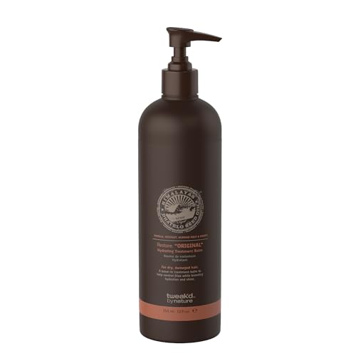 Tweak’d by Nature - Restore Hydrating Balm, Frizz Control Hair Balm and Leave-In Hair Treatment Sulfate Free, Paraben Free, Hydrating and Strengthening for Touchable Softness and Healthy Shine (12oz)