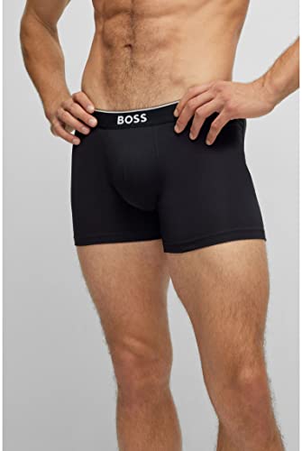 Boss Para Hombre. 50475282 Pack De 3 Boxers 50475282 Negro (S), Homewear, AlgodóN - 4