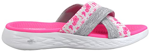 Skechers Skechers Women's Performance, On The GO 600 - Blooms Sandal, White/Multi, 9 M US