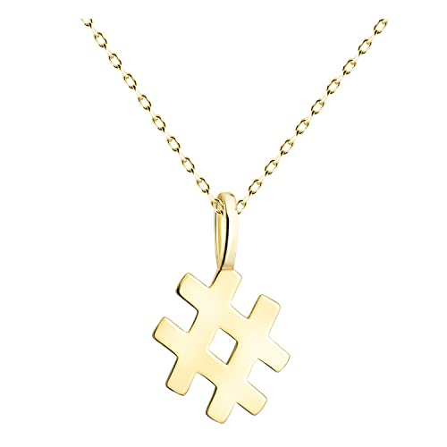 Sofia Milani - Damen Halskette 925 Silber - vergoldet/golden - Puzzle Anhänger - N0464 Cover