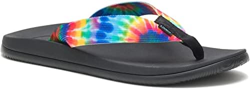 Chaco Men's CHILLOS FLIP Flop, Dark Tie Dye, 13 | Image 4