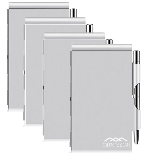 Petits carnets de notes en métal amassan antichoc pour ne plus perdre son stylo