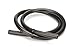 FRAGOLA #4 Push-Lite Hose 3ft Hi-Temp - Black