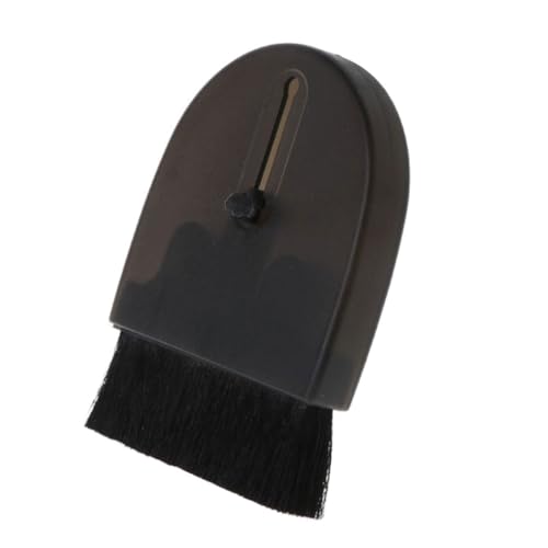 UKCOCO Spazzola Per Giradischi in Vinile Per La Pulizia Dei Dischi, Strumento Leggero e Portatile Per Manutenzione Lettore, Per Appassionati Di Vinili e Pulizia Antistatica