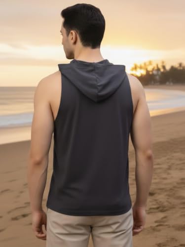 Image of Rigo Stylish Cotton Printed Vest for Men | Round Neck,Regular Fit, Sleeveless T-Shirt Vest for Men | Casual Innerwear Sando for Men & Boys - Perfect for Workouts Gym, Vacations, and Beaches