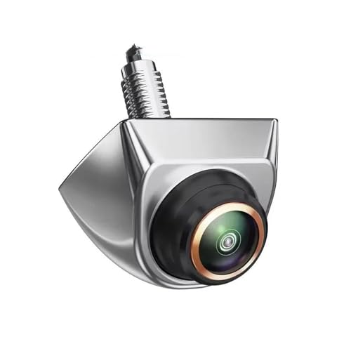 Camara Marcha Atrás Cámara de visión Trasera para Coche 1080P Full HD CVBS AHD Marcha atrás 170° Gran Angular visión Nocturna Lente Ojo de pez(Silver-1080P)