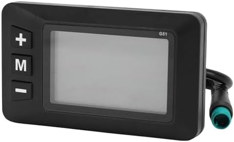 GOWENIC Electric Bike LCD Display Control Panel Waterproof Odometer for EScooter, Compatible with 24V 36V 48V EBikes (G51) - 5