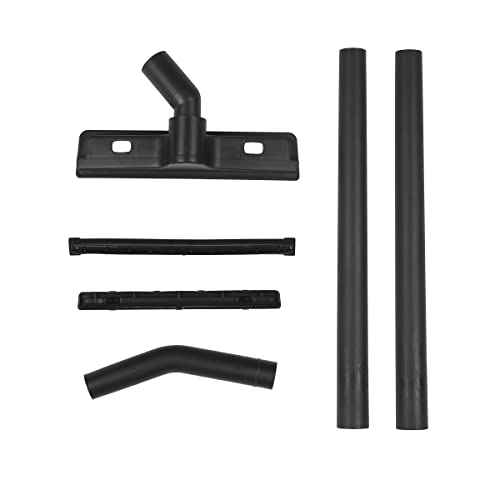 Image of Shop-Vac 9190300 1.5 Inch Diameter Accessory Kit, 2 Extension Wands, Elbow Grip, 12 Inch Floor Nozzle With Brush /Squeegee Inserts