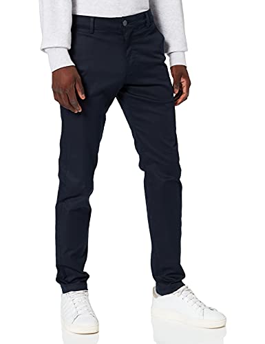 SELECTED HOMME WHITE Herren SLHSLIM-Buckley 175 Flex Pants W NOOS Hose, Dark Sapphire, 36/34 Cover