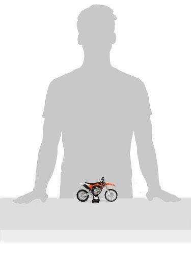 New-Ray 1:12 scale KTM 350SX-F die cast dirt bike model - Thumbnail 7