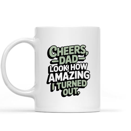 Job Title Mug Professional Pride Career People Cheers, Dad—look how