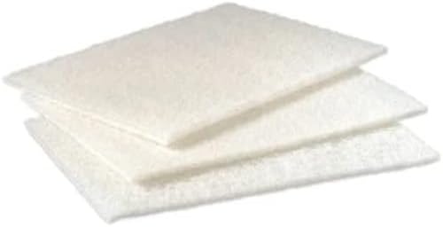 Scotch-BriteHand Pad for Cleaning Sensitive 90 White 158mm x 224mm Pack of 20