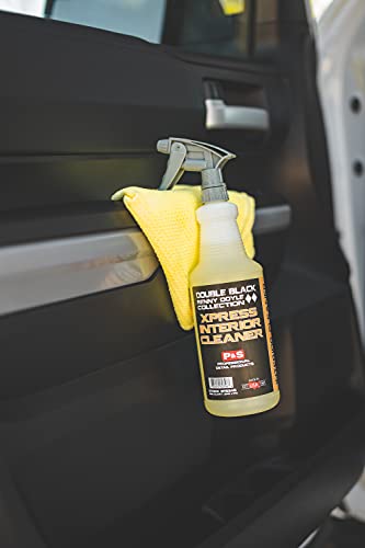 Image of P & S PROFESSIONAL DETAIL PRODUCTS Xpress Interior Cleaner - Safe for Leather, Vinyl, Plastic & More, Removes Dirt, Grease & Oil, No Residue, Fresh Scent, No Dilution Needed - 5 Gallons