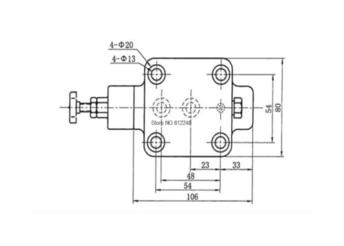 Soupape de trop-plein hydraulique YF-B10H3 de rechange pour centrale hydraulique