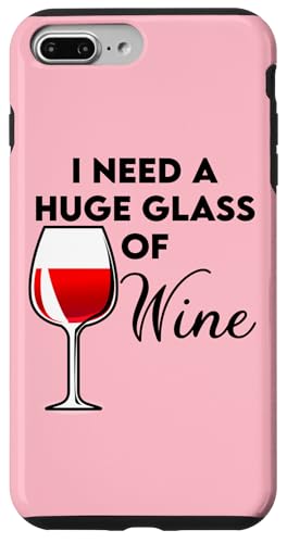 I Need a Huge�O���X���C���ŋC����\�����܂��傤 �X�}�z�P�[�X iPhone 7 Plus/8 Plus �p