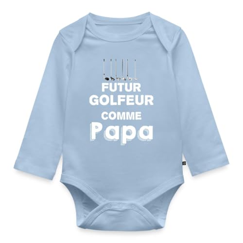 Body manches longues bébé bio en coton de qualité supérieure Spreadshirt