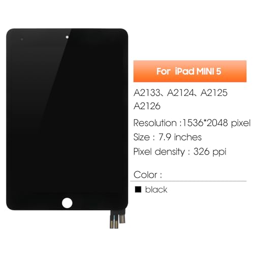 Écran LCD pour iPad Mini 5 A2126 afficheur vitre tactile 7.9 noir