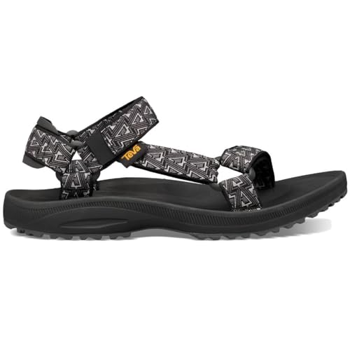 Teva 1017419 Hombre Sandalias de Punta Descubierta, Negro (Bamboo Black Bmblc), 44.5 EU