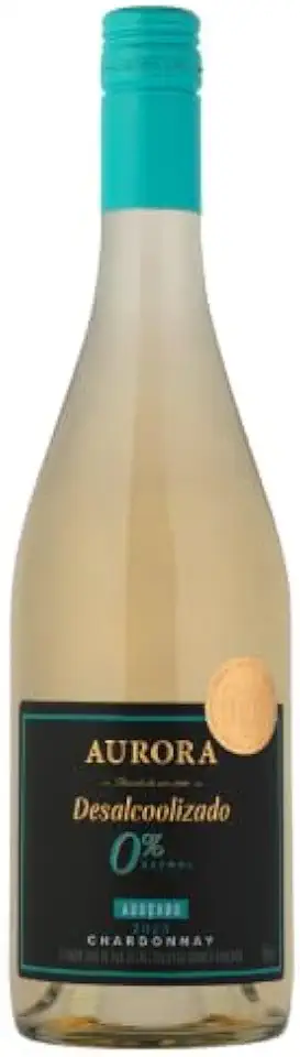 Vinho Desalcoolizado Aurora Chardonnay, 0% Álcool, Adoçado