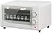 DERUKK-TY Piec elektryczny, 12 l, ze stali nierdzewnej, wielofunkcyjny mini piekarnik (biały)