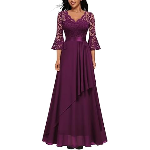MISSMAY Floral Lace Maxi Dress Cover