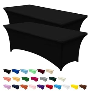 Utopia Kitchen Spandex Tablecloth 2...