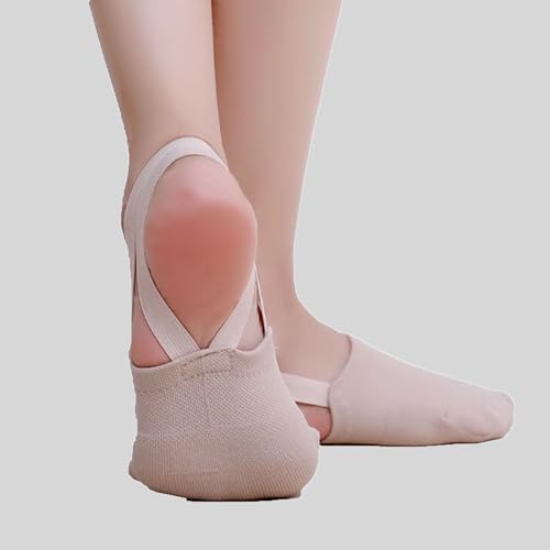 A&K L'YDIA Knitted Half Toe Sole Athletic Socks Suitable for Yoga Ballet Dancers Rhythmic Gymnastic Competition3