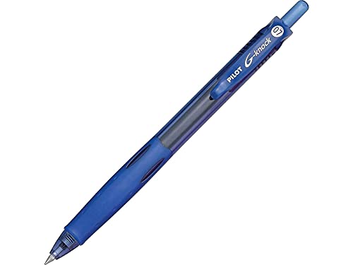 PILOT G-Knock Bolígrafo Gel Azul Puntas Fina 12 Unidades miniatura 3
