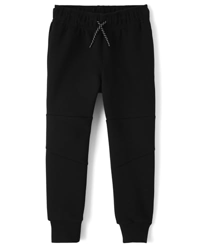 The Children'S Place 3047975 Boys' Active Scuba Knit Jogger Pants cover
