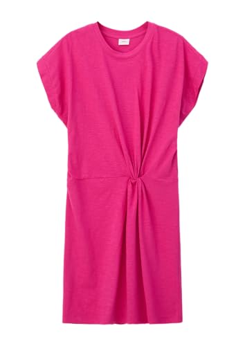 s.Oliver Junior Girls 2130487 Kleid mit Knotendetail, rosa 4461, 170
