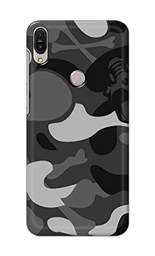 Image of Printed Hard Back Cover Case for Asus Zenfone Max Pro (M1) | Zenfone Max Pro M1 (5.99 inch) Back Cover (Army Pattern) -1302