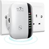 SOZOMO WiFi Extender Signal Booster,Amplificador de Señal de Extensores WiFi para El Hogar hasta 3000 Pies Cuadrados y 50...