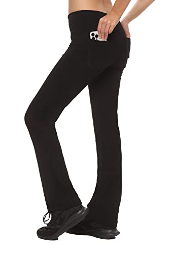 Yoga Pants with Pockets - Yoga Pants with Pockets for Women Breathable Leggings with Pockets Regular & Plus Size Pants