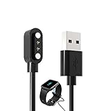 Smart Watch Charger 2 pin Magnetic, Smart Watch USB Charging Cable for YAMAY VeryFitPro SW023 ID205L...