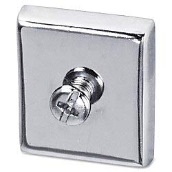Lorell Cubicle Magnets, Large, 2/Cd, Aluminum (Llr80675) #TOP27