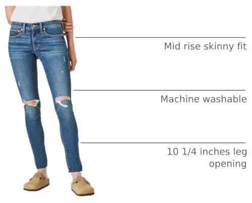 Image of Lucky Brand Women's Mid Rise Ava Skinny Jean