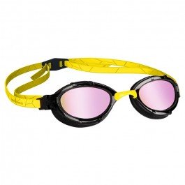 MAD WAVE Triathlon Rainbow Occhialini da Nuoto Specchiati - Giallo