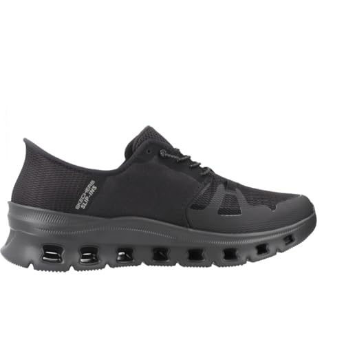 Skechers Homme Glide-Step Pro Slip-In ENTRAINEUSE, Black Mesh/Hotmelt, 44 EU