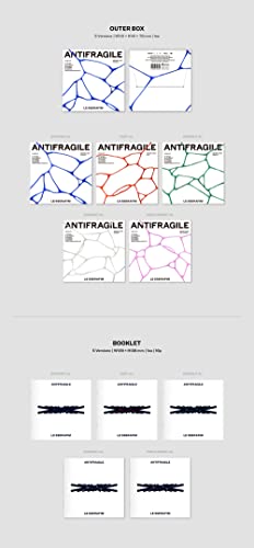 LE SSERAFIM ANTIFRAGILE CD Évitez les Doublons avec le Set Complet 5 Versions Compact SMK1348