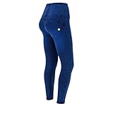 FREDDY WR.UP Denim - High Waisted - Petite Length | Shaping & Stretchy Women's Pants | Italian Designed Denim Skinny Jeans for Women