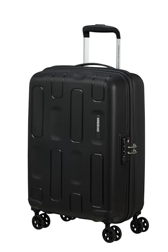 American Tourister Ellipso - Spinner S, Bagaglio a Mano, 55 cm, 32 L, Nero (Black)